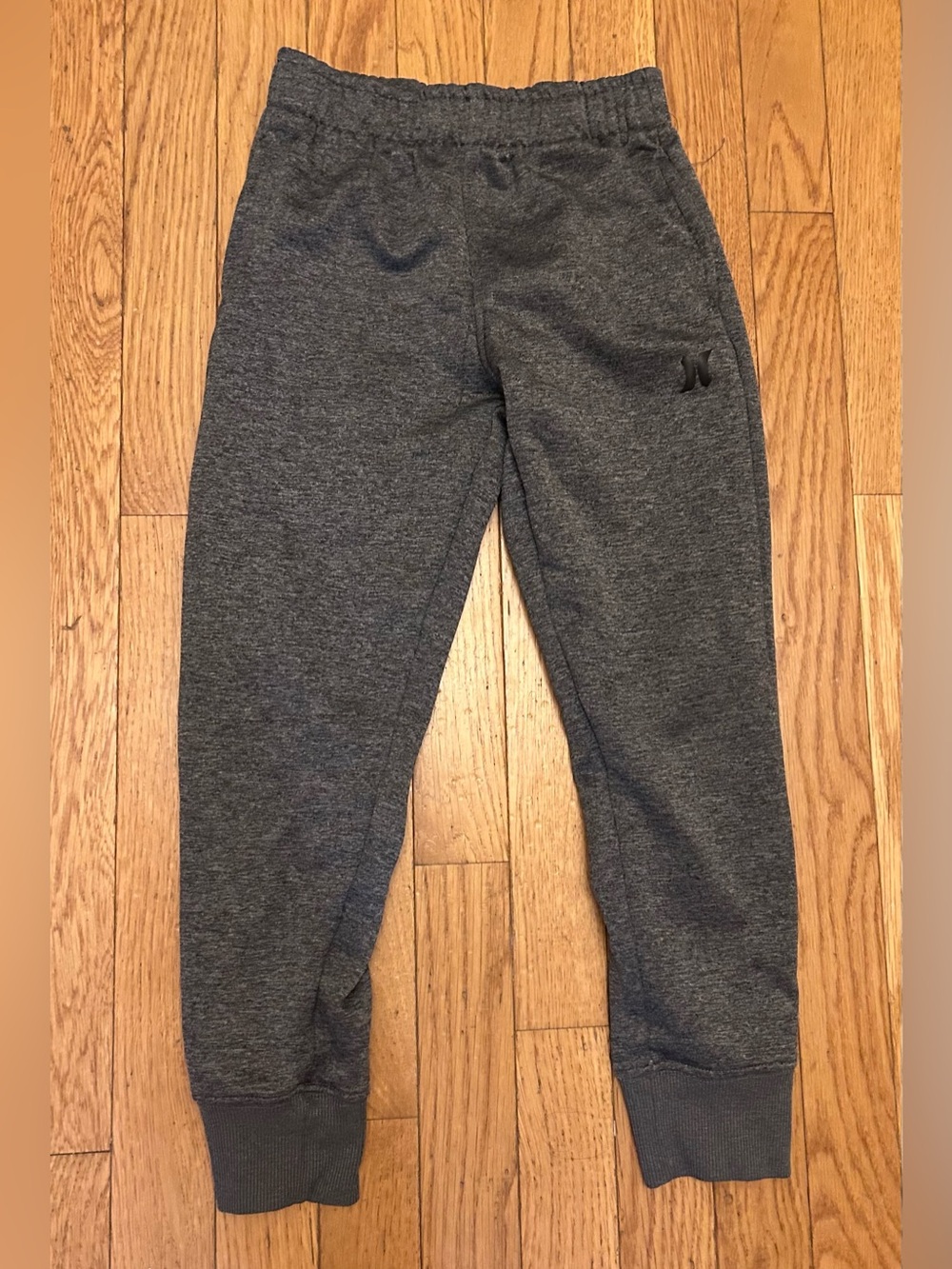 Boys Hurley Gray Cuffed Athletic Pants Size 6/7